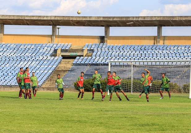 Atletas do Fluminense-PI sub-20