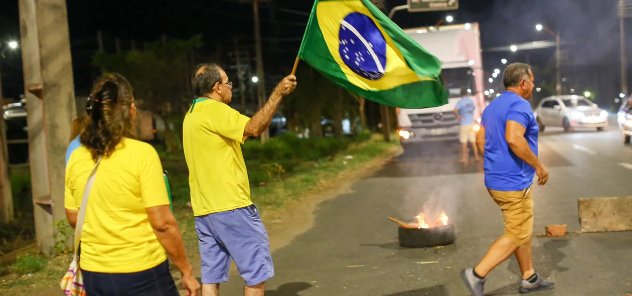Ato em protesto à eleição de Lula