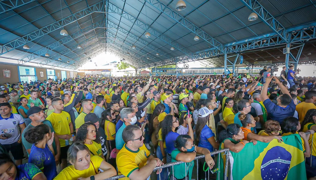 Ato político do presidente Bolsonaro