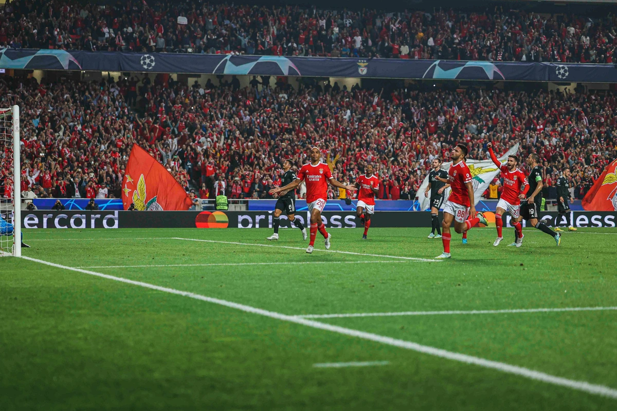 Benfica vence Juventus na Champions League