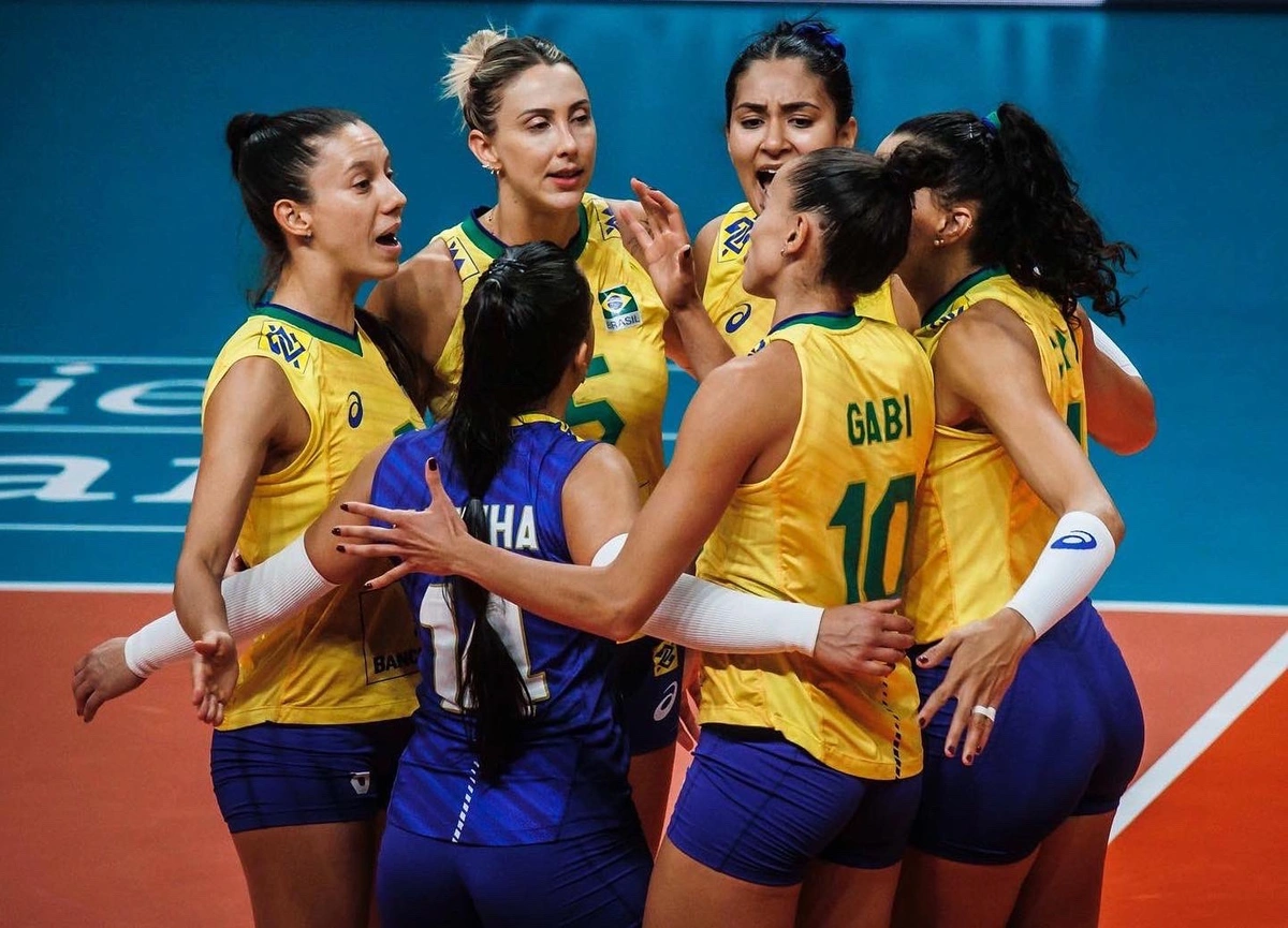Vôlei: China vence Brasil em estreia com virada no tie-break