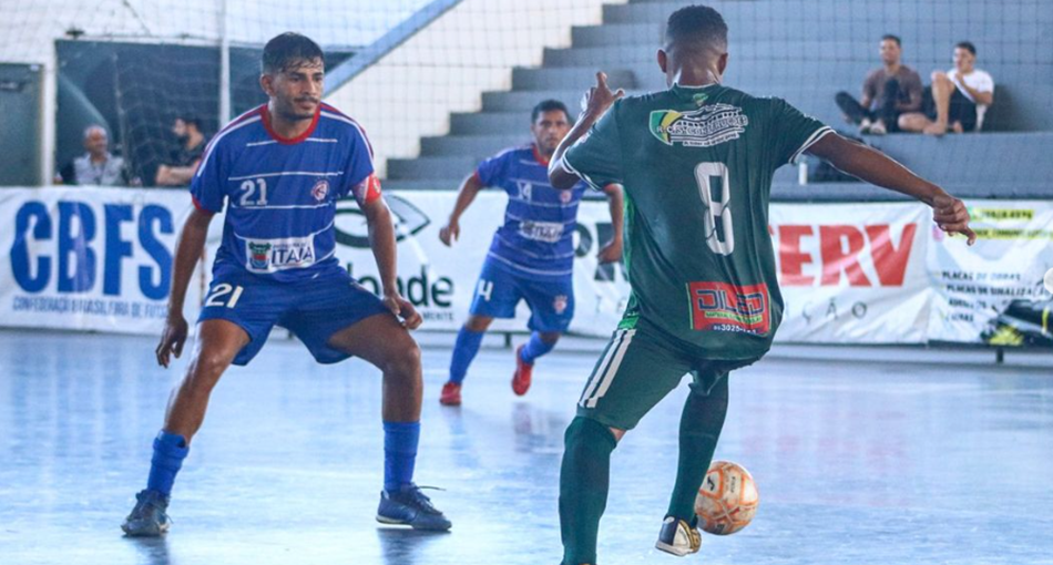 Campo Largo empatou em 2 a 2 contra o Itajá pela Copa Nordeste de Futsal