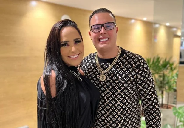 Cantora Perlla e o esposo, Patrick Abrahão