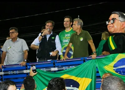 Carreata pró-Bolsonaro em Parnaíba