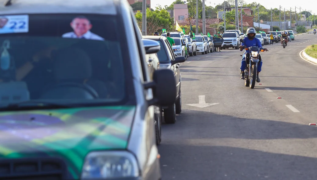 Carreata pró-Bolsonaro em Teresina