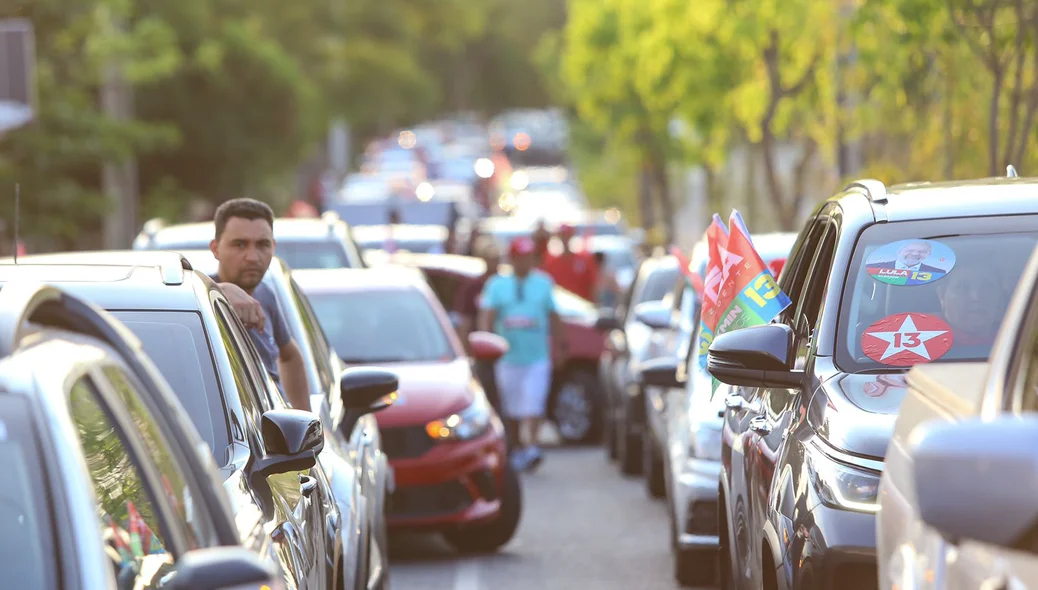 Carreata pró-Lula em Teresina
