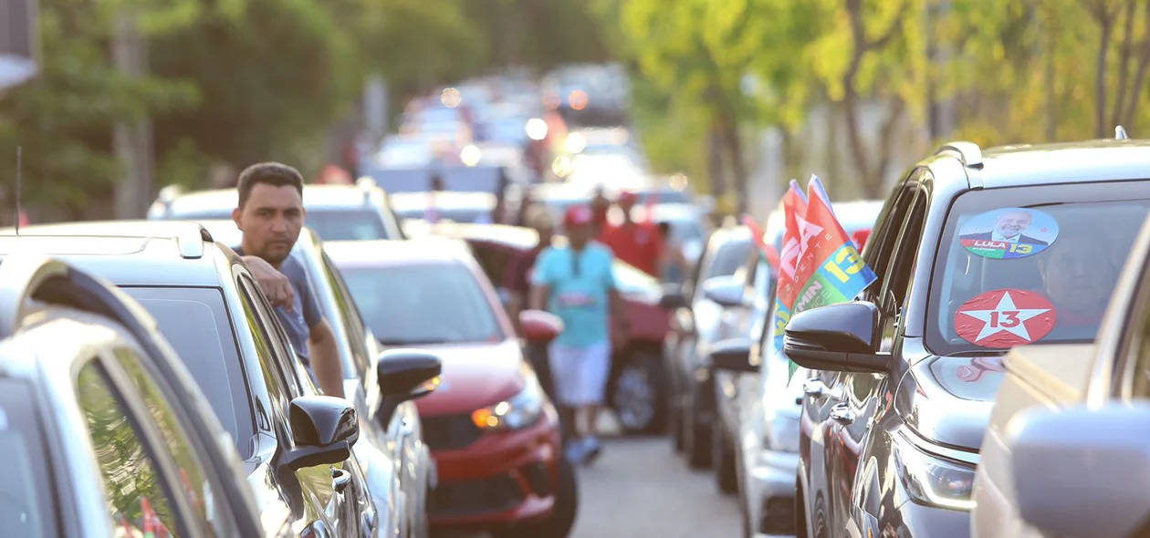 Carreata pró-Lula em Teresina