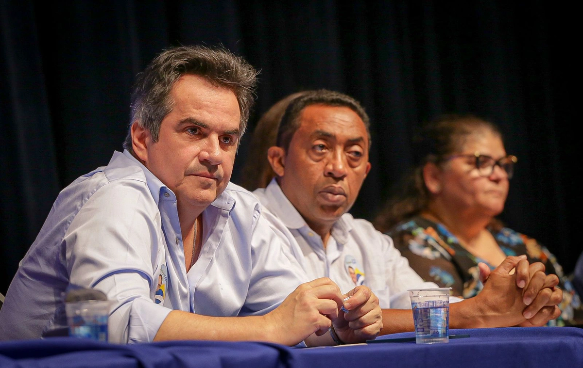 Ciro Nogueira ao lado de Joel Rodrigues