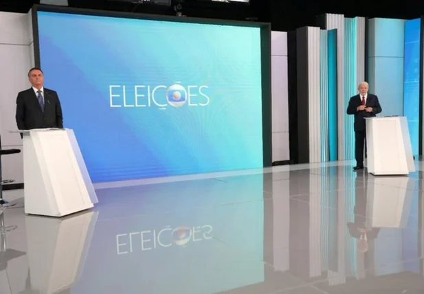 Debate entre Bolsonaro e Lula
