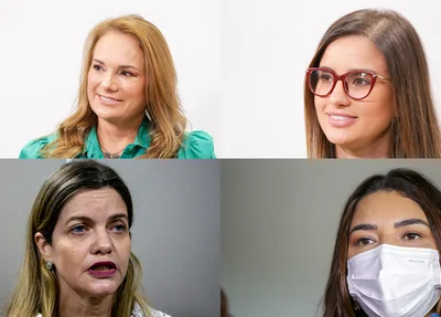 Ana Paula, Bárbara do Firmino, Gracinha Mão Santa e Janainna Marques