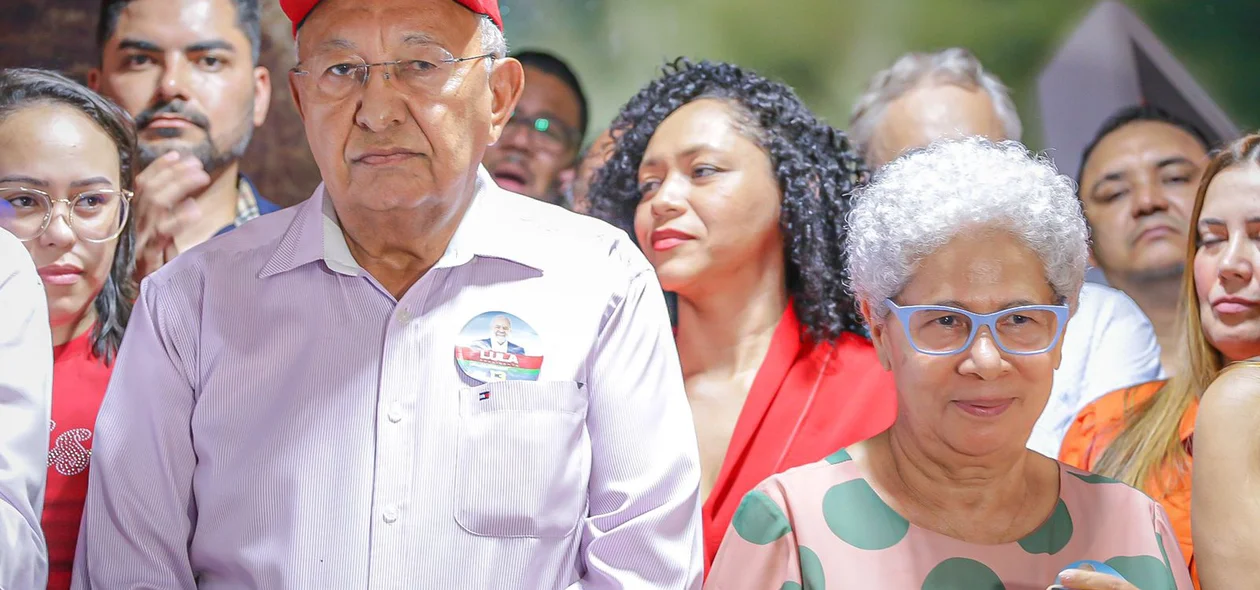 Dr. Pessoa e Regina Sousa