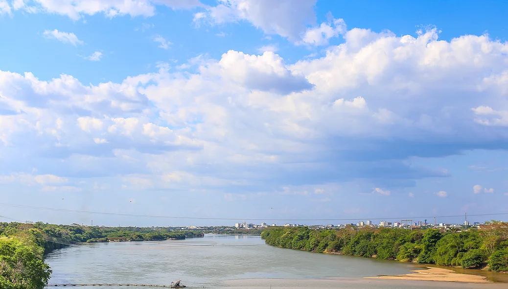 Draga e banco de areia navegabilidade de veículos aquátiocos no trecho