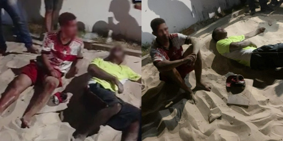 Dupla acusada de assaltos foi capturada por motoboys em Teresina