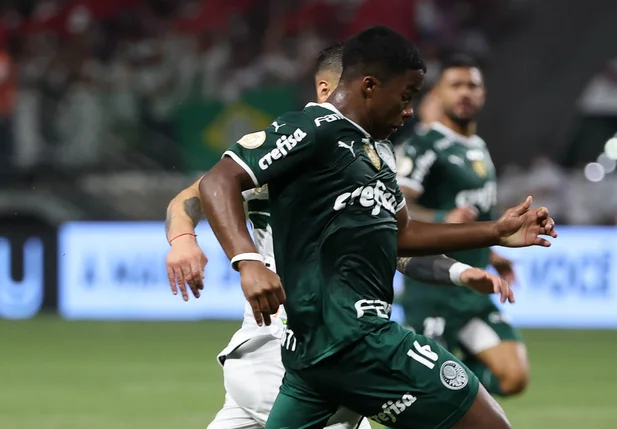 Endrick, jogador do Palmeiras