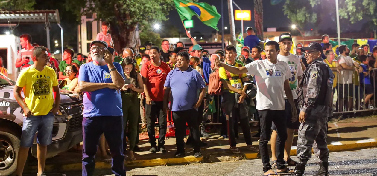Equipe do presidente montou um forte esquema de segurança
