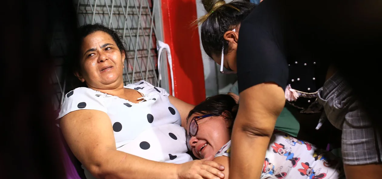 Familiares da vítima