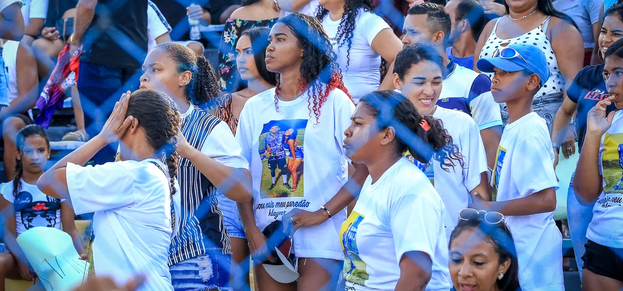 Familiares dos jogadores