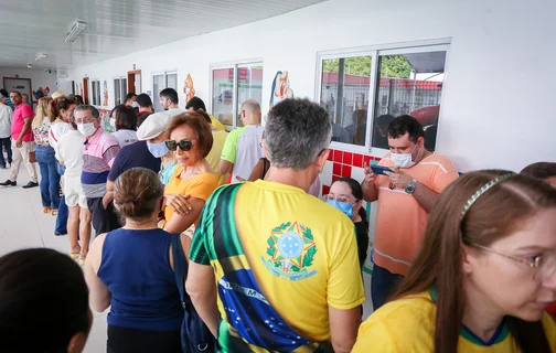Fila de votação