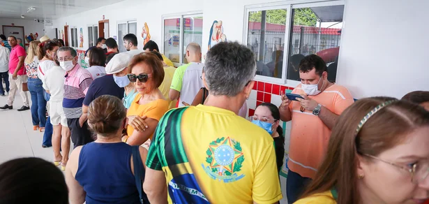 Fila de votação
