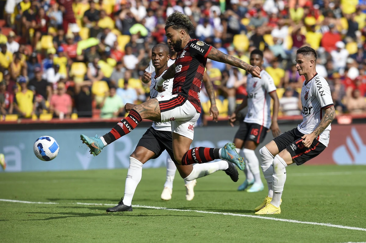 Flamengo e Atlhetico-PR pela final da Libertadores