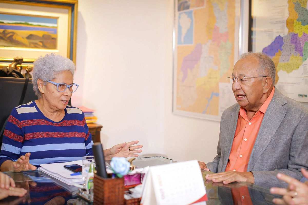 Governadora Regina Sousa e o prefeito Dr. Pessoa