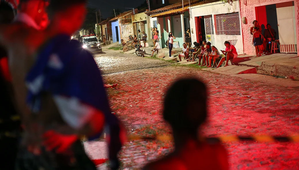 Homem foi executado com três disparos de arma de fogo