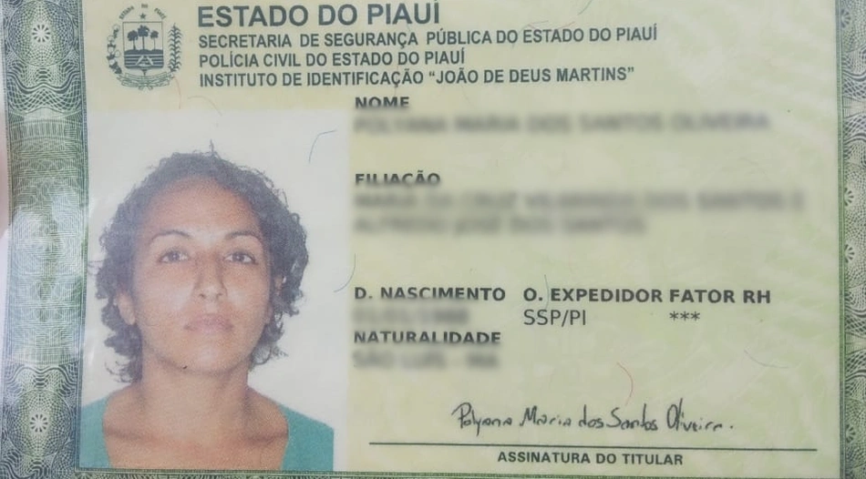 Identificação da vítima