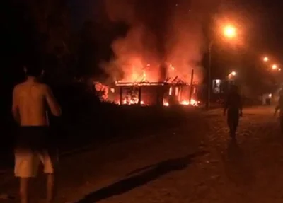 Incêndio em residência na cidade de União
