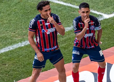 Jogadores do Bahia