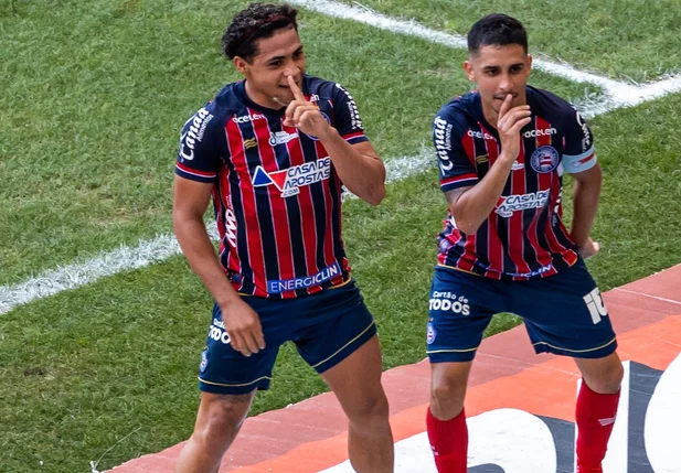 Jogadores do Bahia