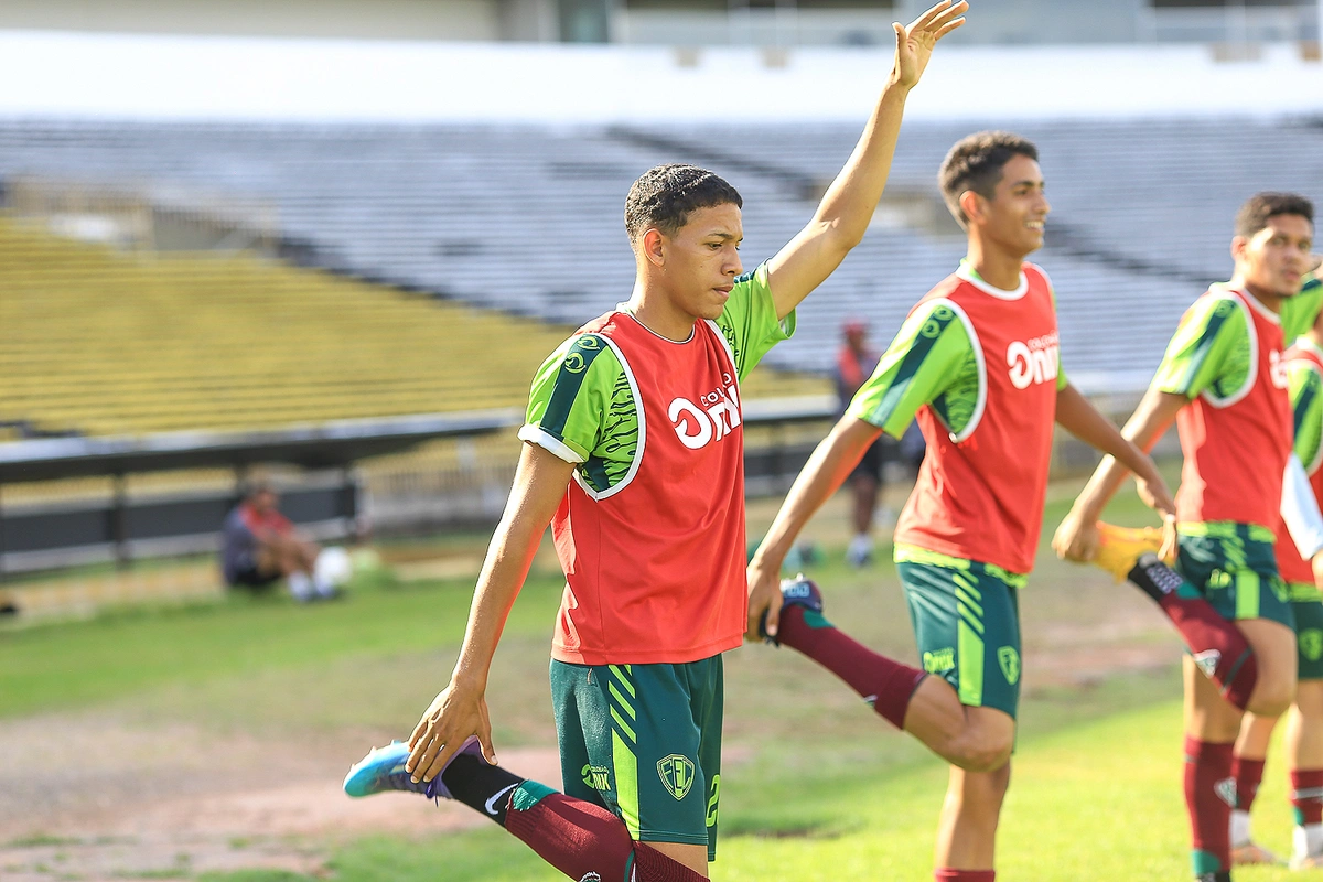 Jogadores do Fluminense-PI