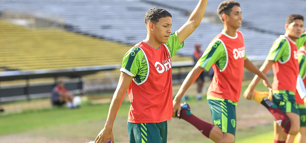 Jogadores do Fluminense-PI