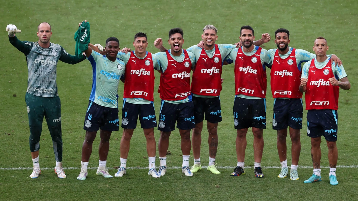 Jogadores do Palmeiras