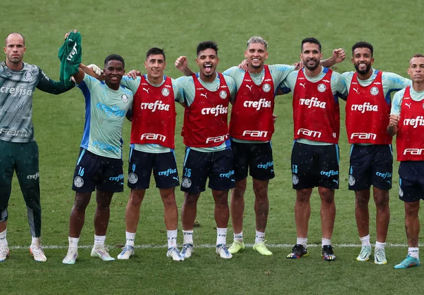 Jogadores do Palmeiras