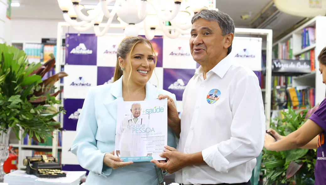 Karla Berger e Wellington Dias