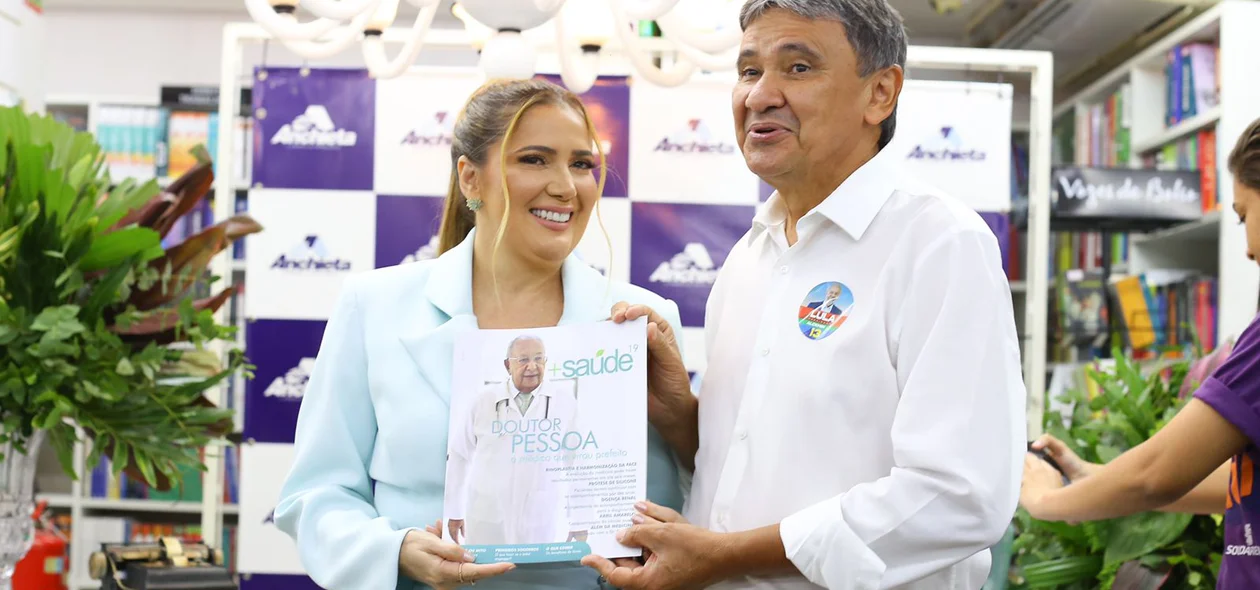 Karla Berger e Wellington Dias
