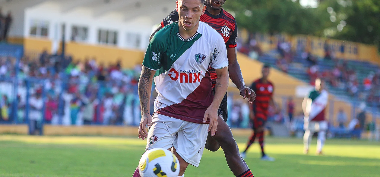 Lance do jogo em Teresina