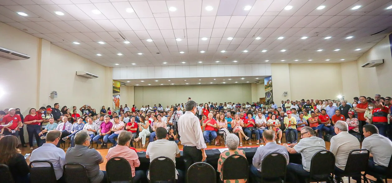 Lideranças reunidas