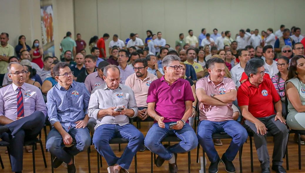 Lideranças presentes