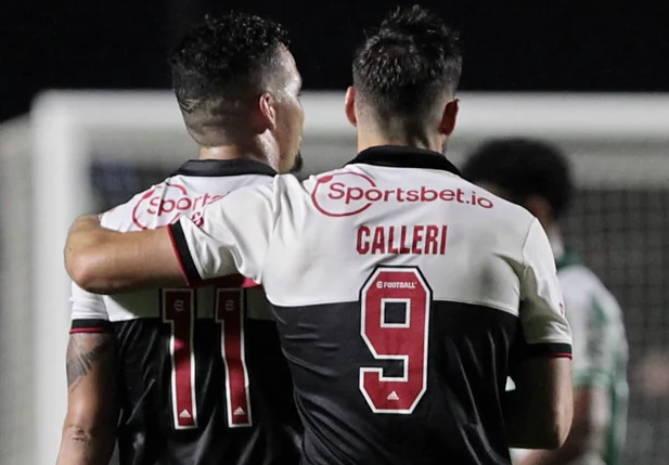 Luciano e Calleri, atacantes do São Paulo