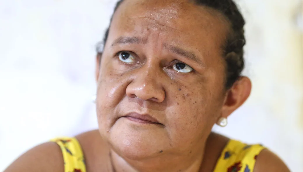 Mãe de Alderlan Ferreira ressaltou o sofrimento pelo qual vem passando