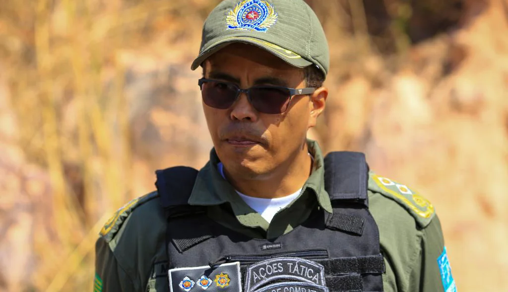 Major Marcos, comandante do 5º BPM