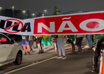 Manifestação na Marginal Tietê