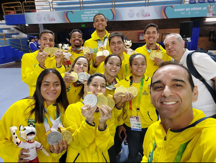 Marco Vasconcelos e seleção brasileira de Badminton