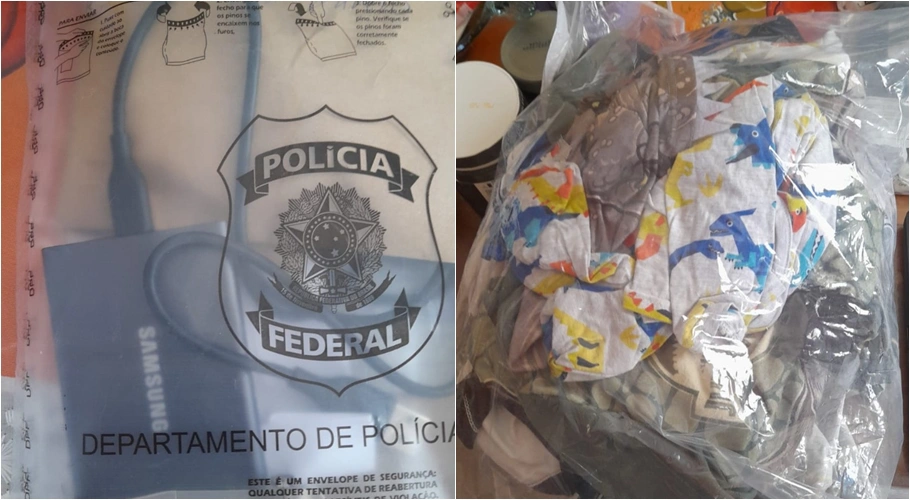 Material apreendido