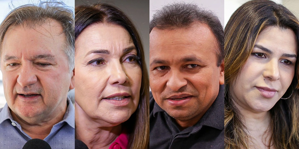 Merlong Solano, Margarete Coelho, Fábio Abreu e Dr. Marina Santos
