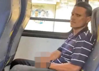 Michael dos Santos é preso por se masturbar em frente a uma garota dentro de ônibus no RJ