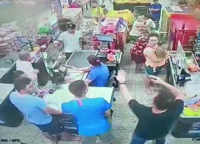 Momento em que o ex-PM é preso