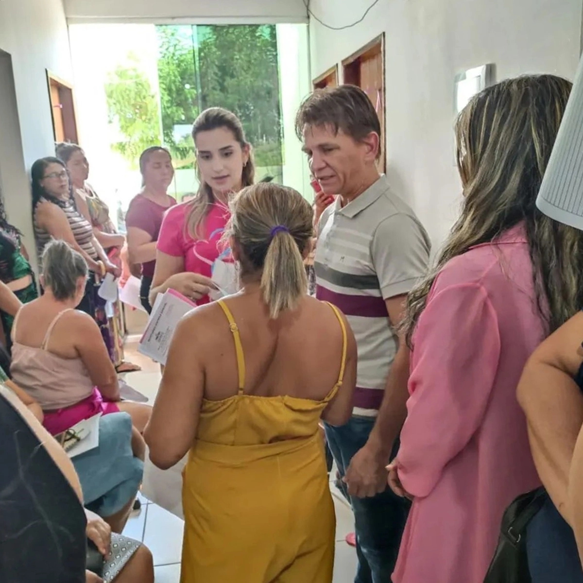 Mutirão voltado à prevenção do câncer de mama
