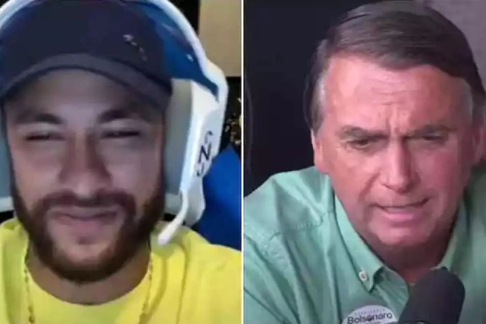 Neymar participou da última propaganda política de Jair Bolsonaro